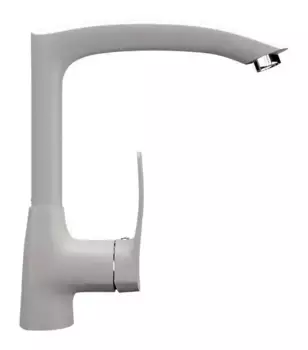 Смеситель для кухонной мойки «Ulgran» U-005-331 белый