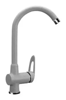Смеситель для кухонной мойки «Ulgran» U-006-310 серый