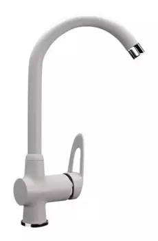 Смеситель для кухонной мойки «Ulgran» U-006-331 белый