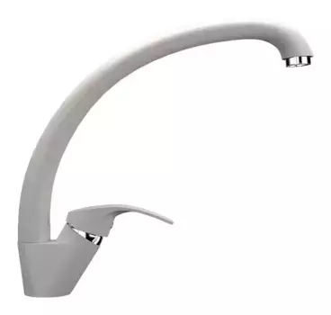 Смеситель для кухонной мойки «Ulgran» U-007-331 белый