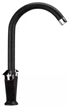 Смеситель для кухонной мойки «Ulgran» U-011-308 чёрный