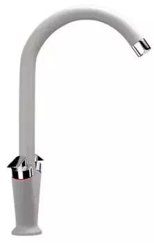 Смеситель для кухонной мойки «Ulgran» U-011-331 белый