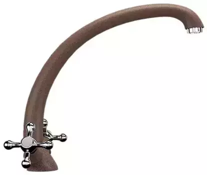 Смеситель для кухонной мойки «Ulgran» U-013-307 терракот