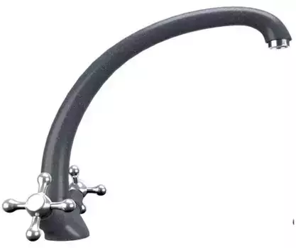 Смеситель для кухонной мойки «Ulgran» U-013-343 антрацит