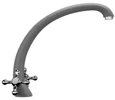 Смеситель для кухонной мойки «Ulgran» U-013-342 графит