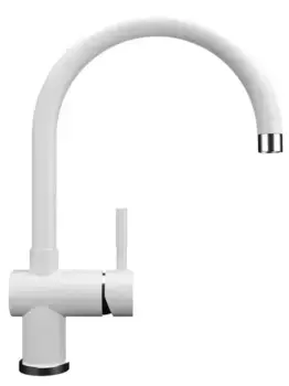 Смеситель для кухонной мойки «Ulgran» U-021-341 ультра-белый