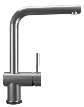 Смеситель для кухонной мойки «Ulgran» U-022-304 нержавеющая сталь