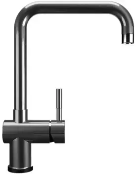 Смеситель для кухонной мойки «Ulgran» U-023-304 нержавеющая сталь