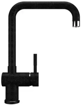 Смеситель для кухонной мойки «Ulgran» U-023-308 чёрный