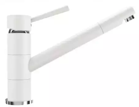 Смеситель для кухонной мойки «Ulgran» U-025-341 ультра-белый