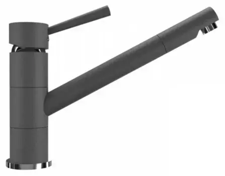 Смеситель для кухонной мойки «Ulgran» U-025-309 тёмно-серый