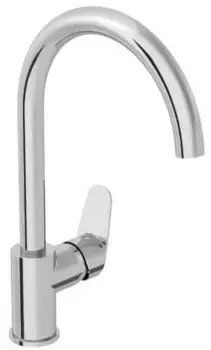 Смеситель для кухонной мойки «Vitra» Flow Round A43407EXP хром