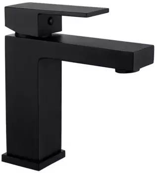 Смеситель для раковины «Abber» Daheim AF8210B чёрный матовый