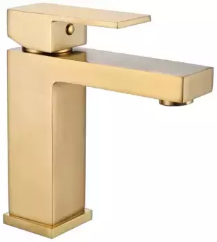 Смеситель для раковины «Abber» Daheim AF8210G матовое золото