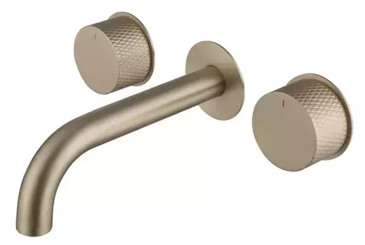 Смеситель для раковины «Abber» Wasser Kreis AF81122G матовое золото