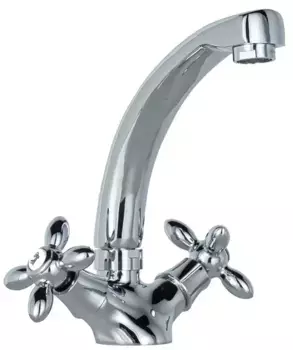 Смеситель для раковины «Agger» Retro A1901100 хром