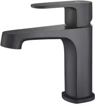 Смеситель для раковины «Акватек» Оберон AQ1210MB черный матовый