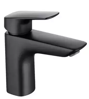 Смеситель для раковины «Акватек» Вега AQ1010MB чёрный матовый