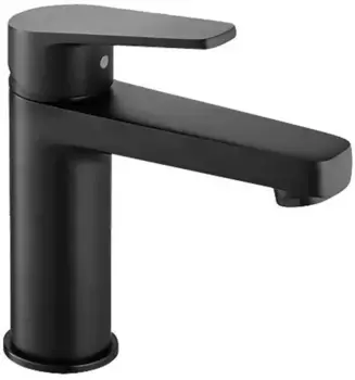 Смеситель для раковины «Allen Brau» Eclipse 5.E1001-31 с донным клапаном чёрный матовый