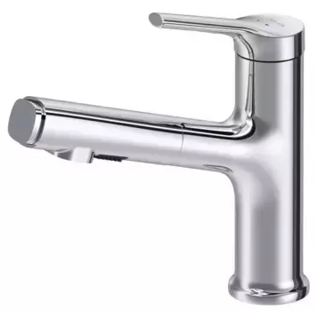 Смеситель для раковины «Am.Pm» X-Joy F85B02900 с выдвижным изливом хром