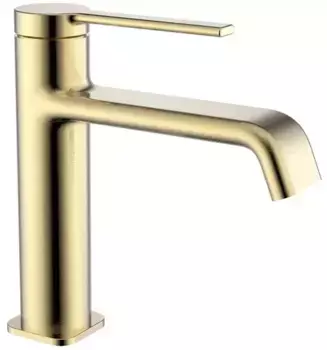 Смеситель для раковины «AQUAme» Asti AQM6410BG шлифованное золото