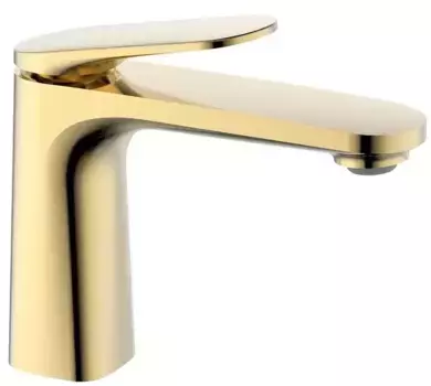 Смеситель для раковины «AQUAme» Imola AQM6710BG шлифованное золото