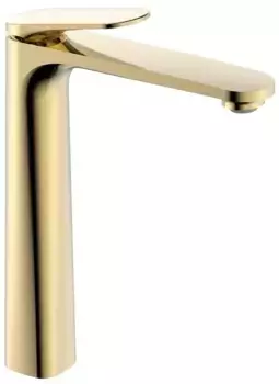 Смеситель для раковины «AQUAme» Imola AQM6714BG шлифованное золото