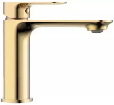 Смеситель для раковины «AQUAme» Monza AQM6310BG шлифованное золото