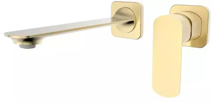 Смеситель для раковины «AQUAme» Monza AQM6315BG шлифованное золото