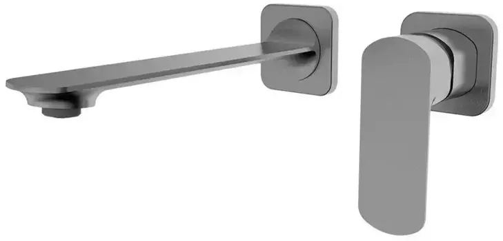 Смеситель для раковины «AQUAme» Monza AQM6315GM серый матовый