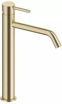 Смеситель для раковины «AQUAme» Siena AQM6214BG шлифованное золото