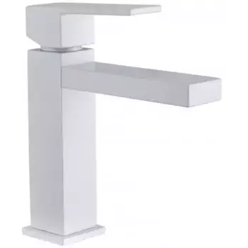 Смеситель для раковины «Aquanet» Blanco AF420-10W белый матовый
