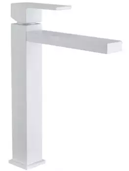Смеситель для раковины «Aquanet» Blanco AF420-11W белый матовый