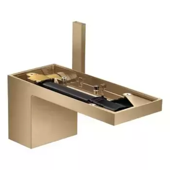 Смеситель для раковины «Axor» MyEdition 47012140 с донным клапаном шлифованная бронза