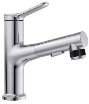 Смеситель для раковины «Belbagno» BB-LVMD-CRM-W0 с выдвижным изливом хром