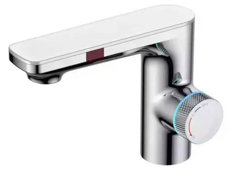 Смеситель для раковины «Berges Wasserhaus» Morans 076001 с термостатом хром