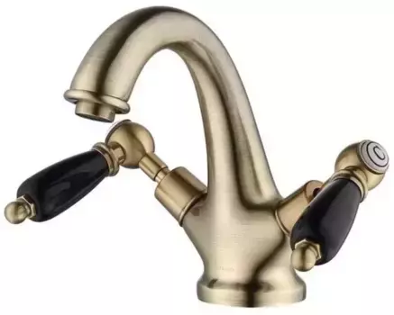 Смеситель для раковины «Caprigo» Adria Classic Black Edition 03B-520-vot бронза