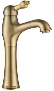 Смеситель для раковины «Caprigo» Adria Uno Metal Edition 02M-525-vot с донным клапаном бронза