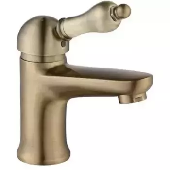 Смеситель для раковины «Caprigo» Adria Uno Metal Edition 02M-522-vot с донным клапаном бронза