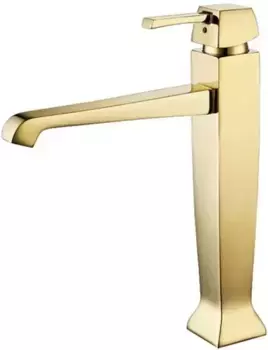 Смеситель для раковины «Caprigo» Diamante 50-023-oro с донным клапаном золото