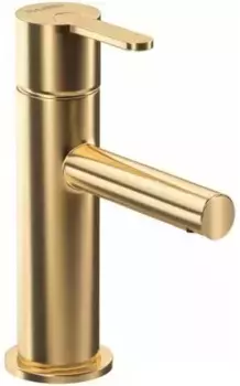 Смеситель для раковины «Cezares» LEAF-LSM1-SR с донным клапаном sunrise
