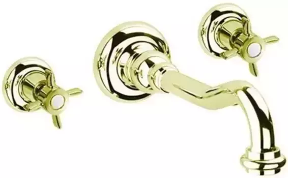 Смеситель для раковины «Cezares» LORD-BLS1-03/24 золото