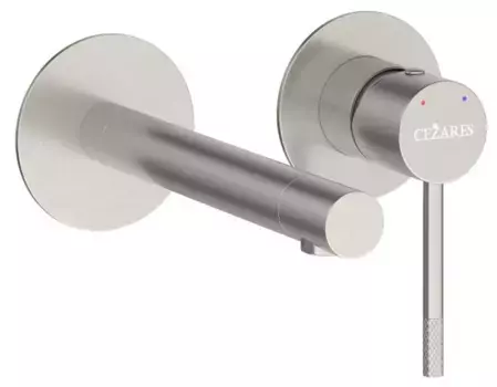 Смеситель для раковины «Cezares» RELAX-BLI2-2-IN-W0 сатин