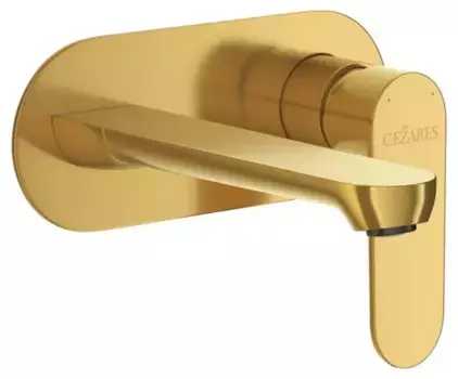 Смеситель для раковины «Cezares» STYLUS-BLI1-BORO-W0 брашированное золото
