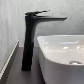 Смеситель для раковины «Comforty» FC074B-CMT чёрный матовый