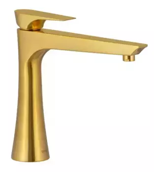 Смеситель для раковины «Daniel» Diva DV607BDP брашированное золото