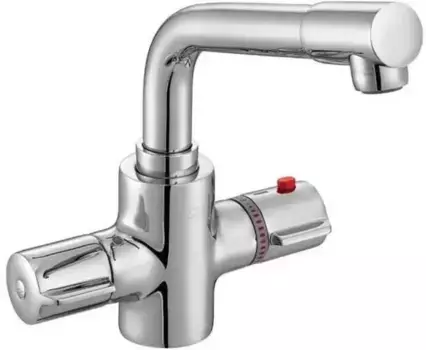 Смеситель для раковины «E.C.A.» Thermostatic 102108730EX с термостатом хром