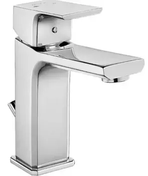 Смеситель для раковины «E.C.A.» Tiera 102188012EX с донным клапаном хром