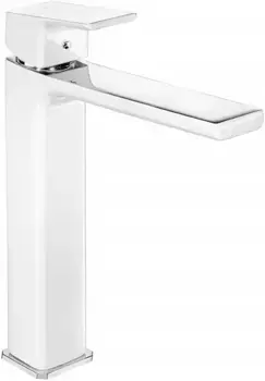 Смеситель для раковины «E.C.A.» Tiera 104888002EX белый/хром