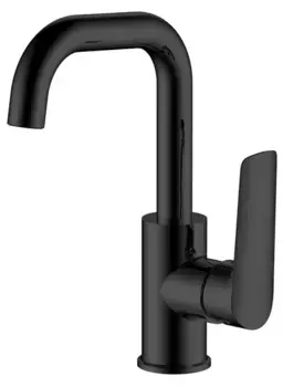 Смеситель для раковины «ESKO» Lagos LG26MB чёрный